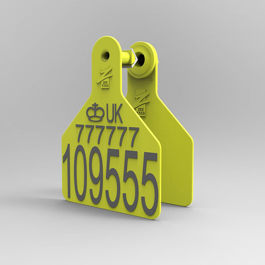 Product view of the Z Tag Large Cattle Ear Tag