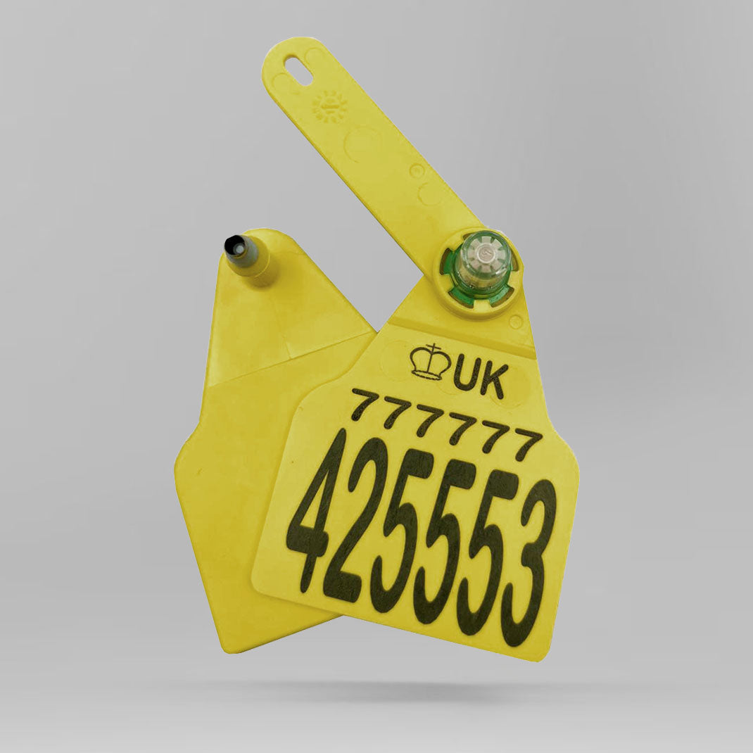 Zee Tag TST Printed Yellow Tissue Sampling Tag